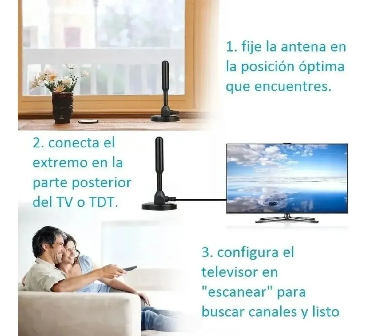 Antena TDT | TV Digital Ultra HD | Canales Gratis