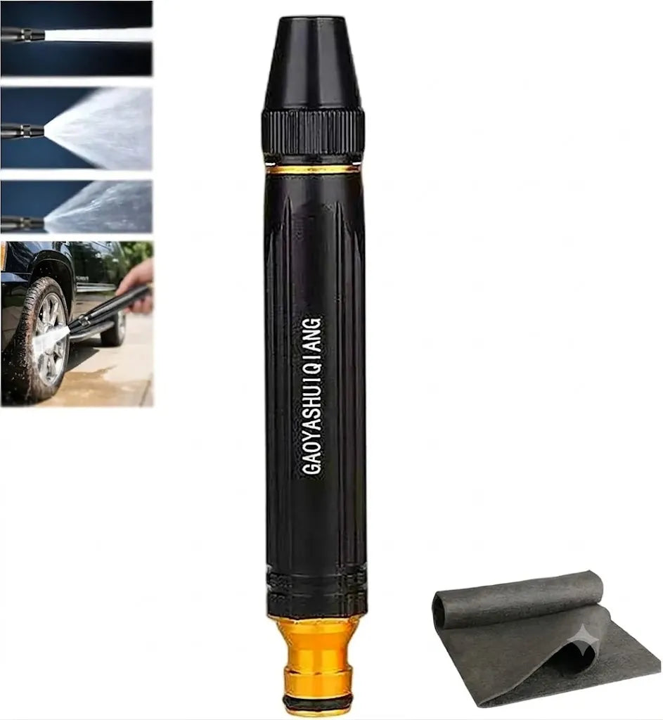 HydroJet® - Boquilla Hidrolavadora Portátil – Lava tu Carro y Jardín como Profesional,
