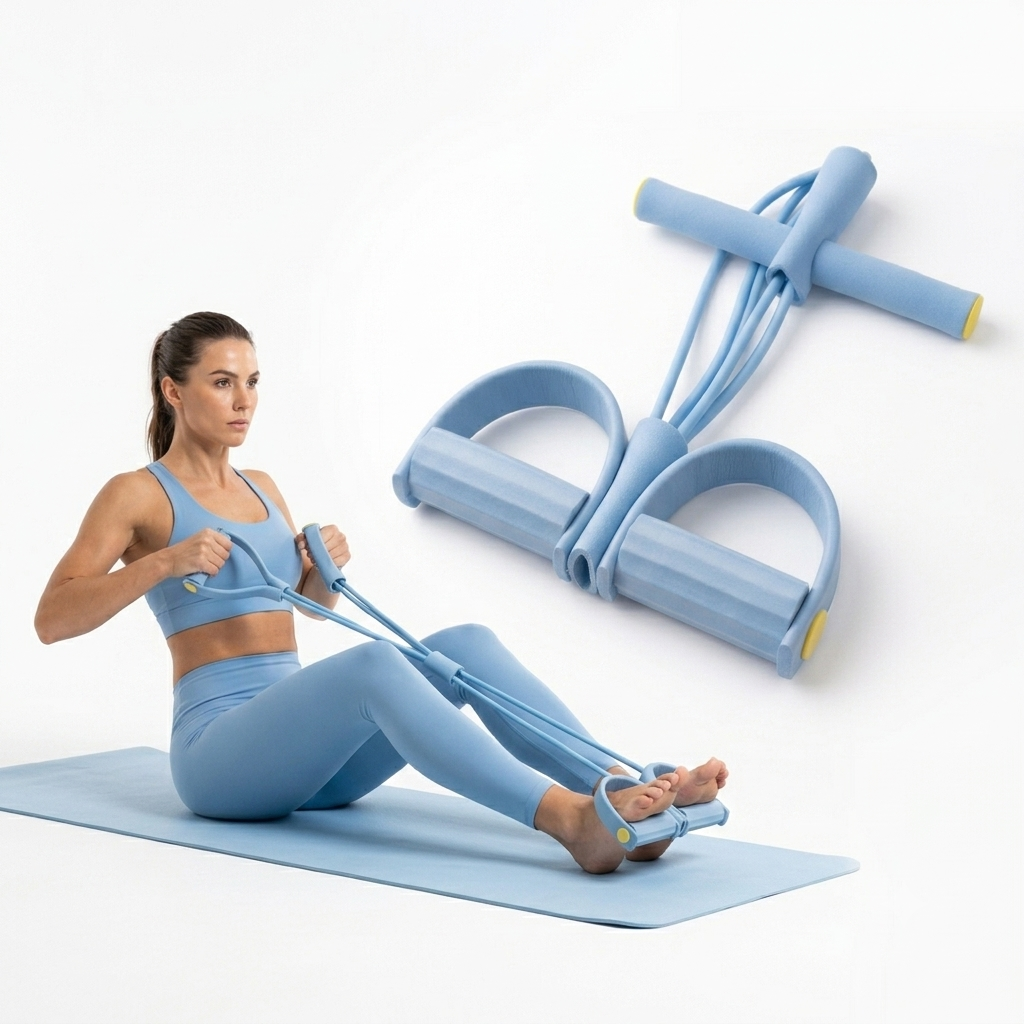 Banda Elástica de Resistencia para Ejercicio – Tonifica y Transforma tu Cuerpo en Casa  (ENVIO GRATIS 🔥)PAGO CONTRA ENTREGA🚛