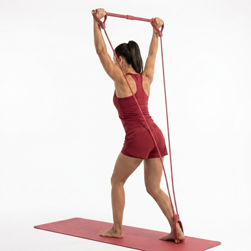 Banda Elástica de Resistencia para Ejercicio – Tonifica y Transforma tu Cuerpo en Casa  (ENVIO GRATIS 🔥)PAGO CONTRA ENTREGA🚛